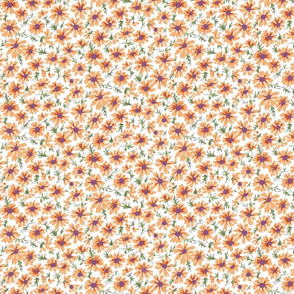 Small Floral Repeat Pattern — original textile pattern for floral licensing
