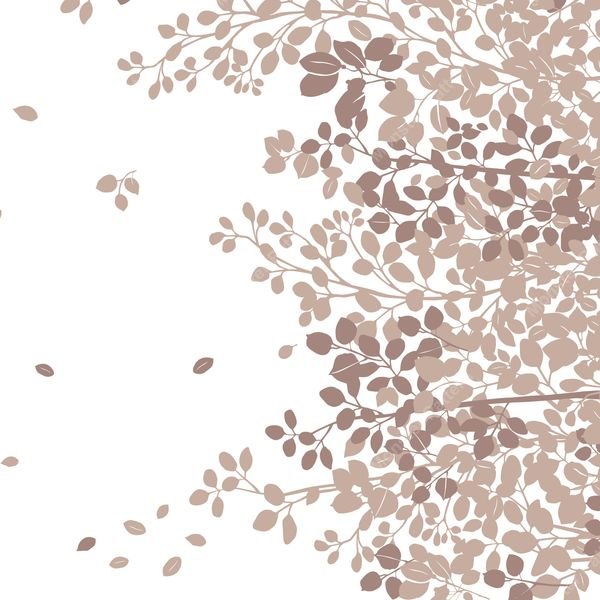 Falling Leaves Pattern — original textile pattern for botanical licensing