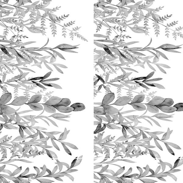 Botanical Leaf Repeat Pattern — original textile pattern for botanical licensing