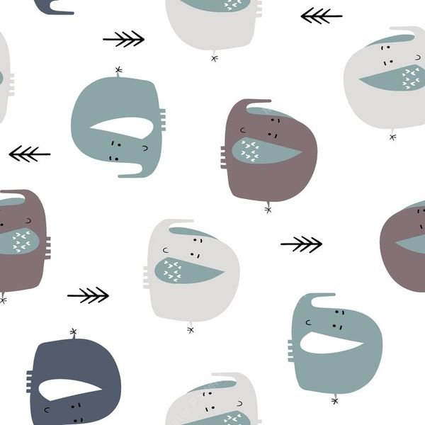 Abstract Helmet Pattern — original textile pattern for lifestyle licensing