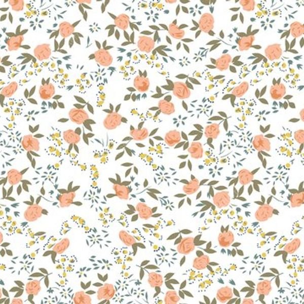 Small Floral Repeat Pattern — original textile pattern for floral licensing