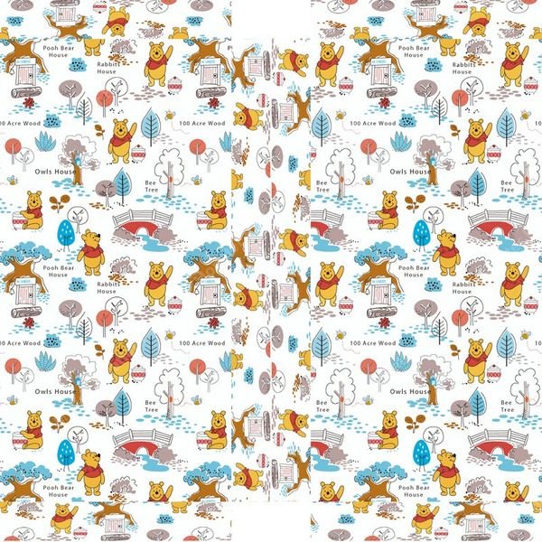 Animal and Object Repeat Pattern — original textile pattern for nursery licensing