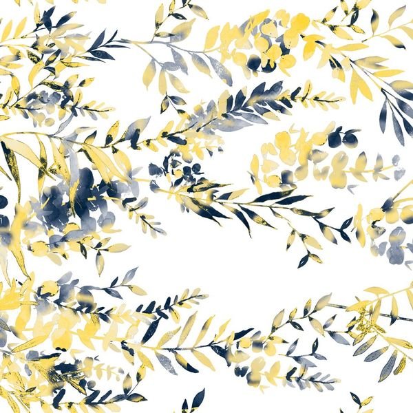 Watercolor Floral Repeat — original textile pattern for floral licensing