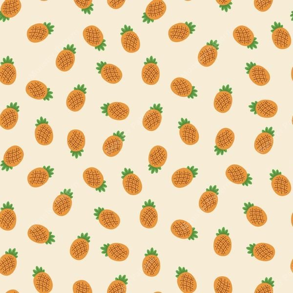 Carrot Allover Pattern — original textile pattern for botanical licensing