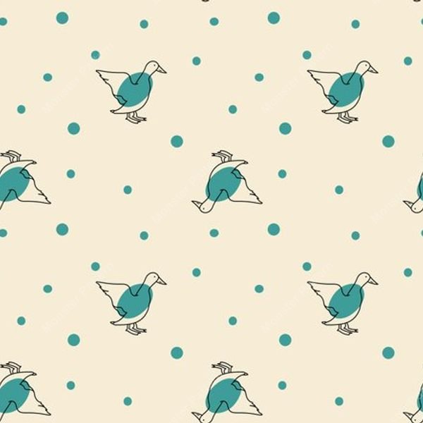 Small Green Floral Repeat — original textile pattern for floral licensing