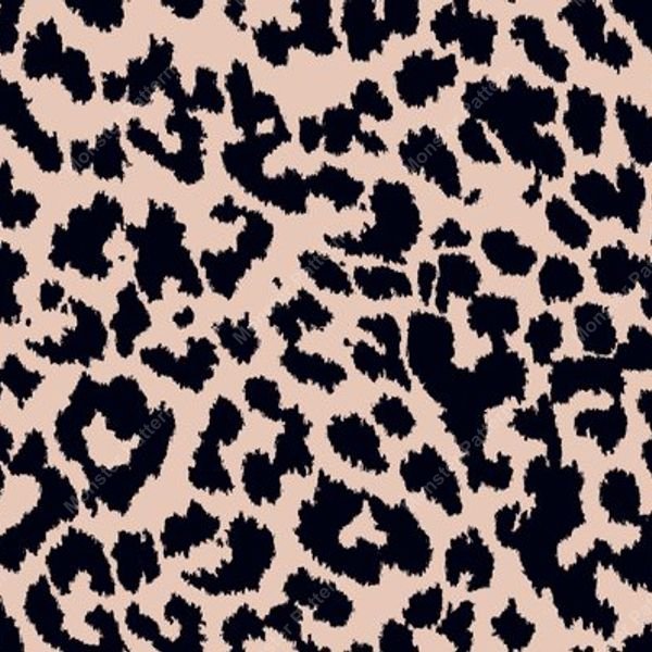 Leopard Print Repeat — original textile pattern for nursery licensing