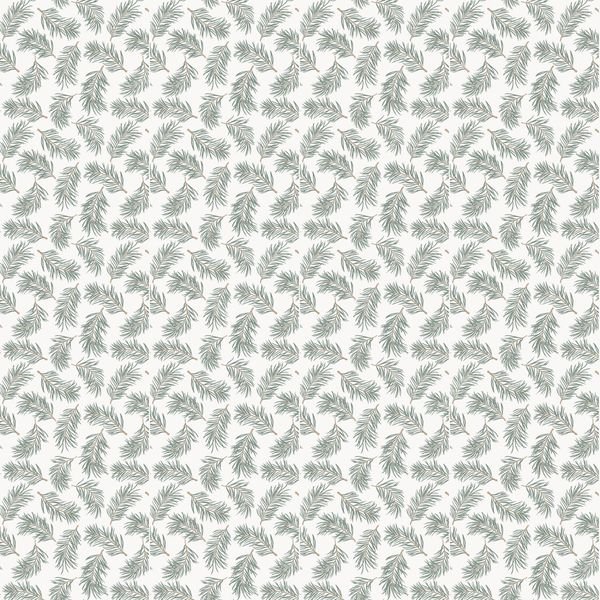 Pine Needle Pattern — original textile pattern for botanical licensing