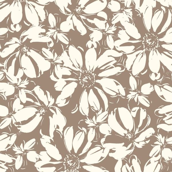 Floral Repeat Pattern — original textile pattern for floral licensing