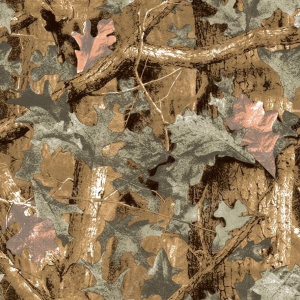 Camouflage Botanical Pattern — original textile pattern for botanical licensing