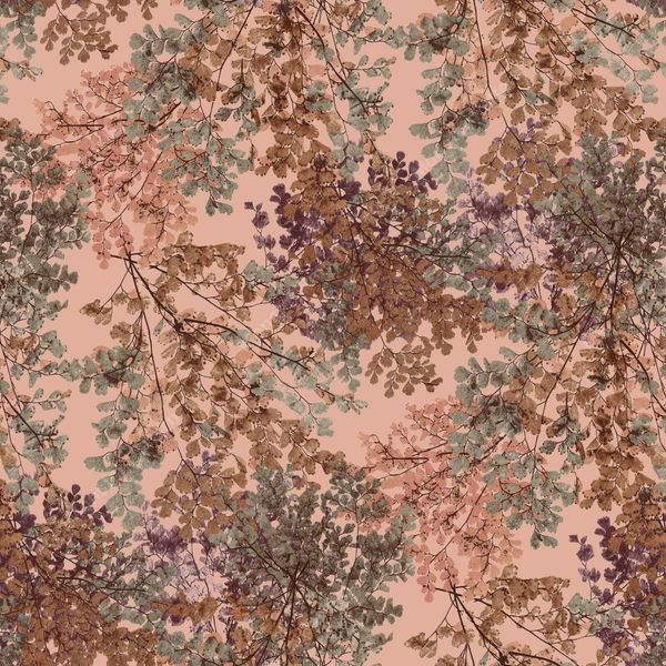 Botanical Canopy Repeat — original textile pattern for botanical licensing