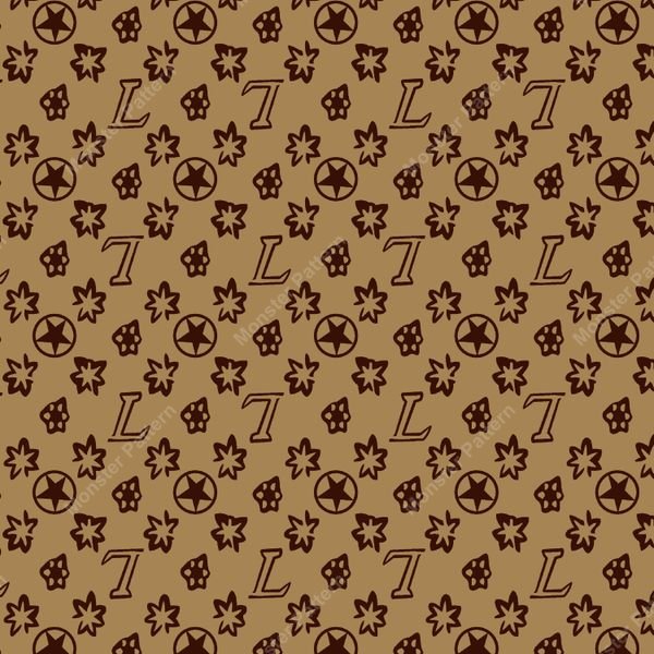 Western Star Pattern — original textile pattern for nursery licensing