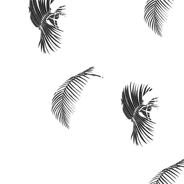 Palm Leaf Repeat Pattern — original textile pattern for botanical licensing