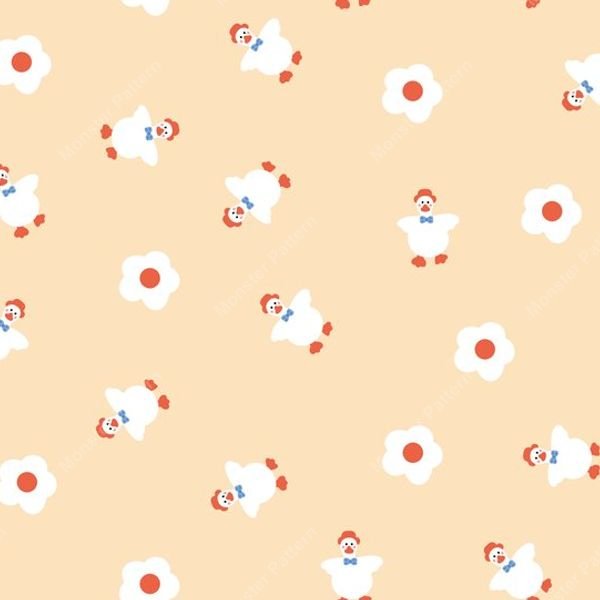 Small Floral Repeat Pattern — original textile pattern for floral licensing