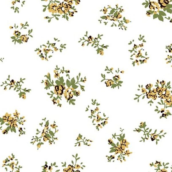 Small Floral Repeat Pattern — original textile pattern for floral licensing