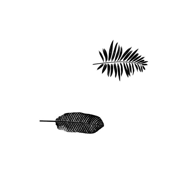 Two Leaves Pattern — original textile pattern for botanical licensing