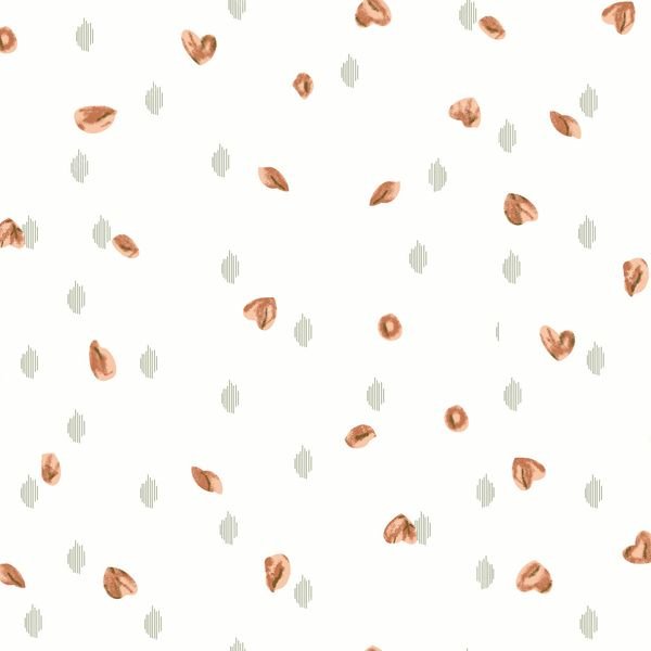 Scattered Petal Pattern — original textile pattern for floral licensing