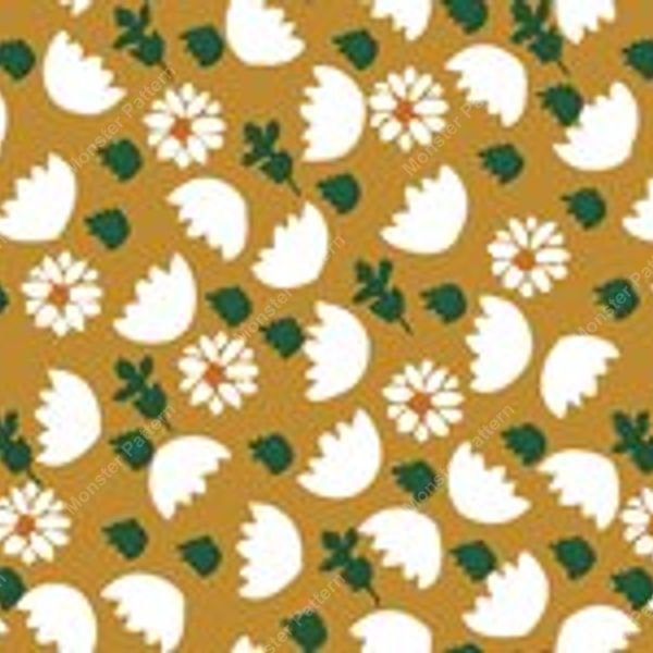 Small Floral Repeat Pattern — original textile pattern for floral licensing