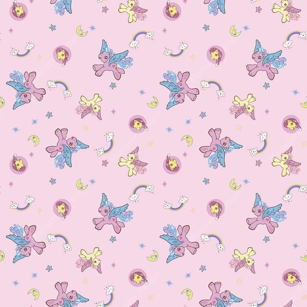 Pink Unicorn Pattern — original textile pattern for lifestyle licensing