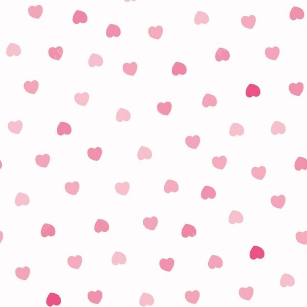 Pink Hearts Pattern — original textile pattern for lifestyle licensing