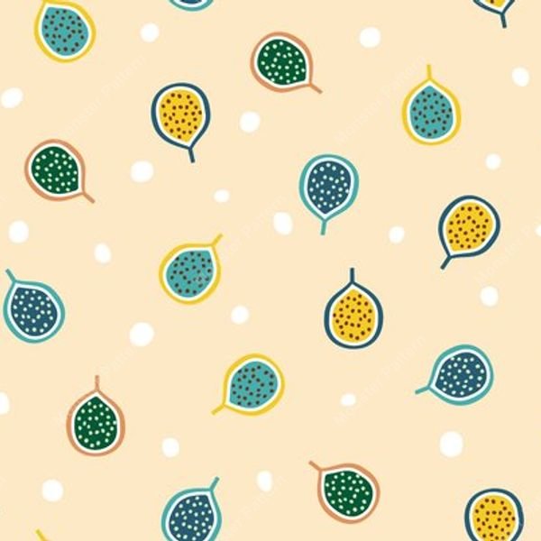 Small Floral Dots Pattern — original textile pattern for floral licensing