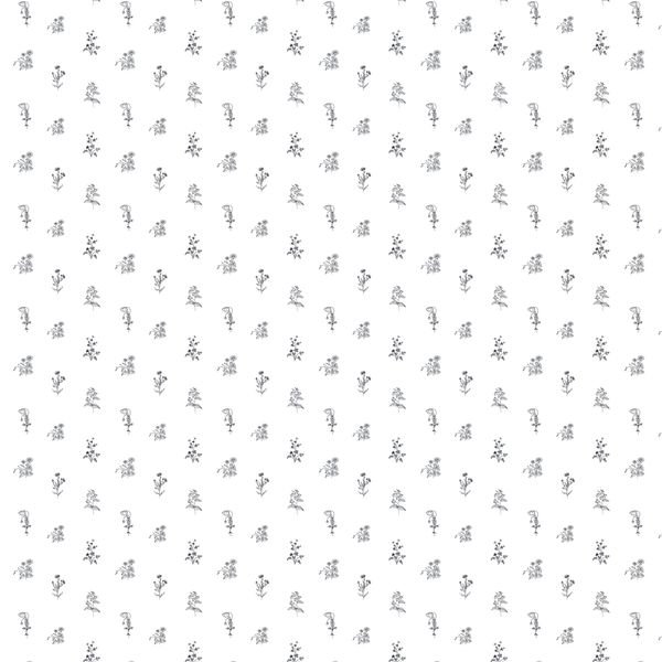 Small Botanical Repeat — original textile pattern for botanical licensing