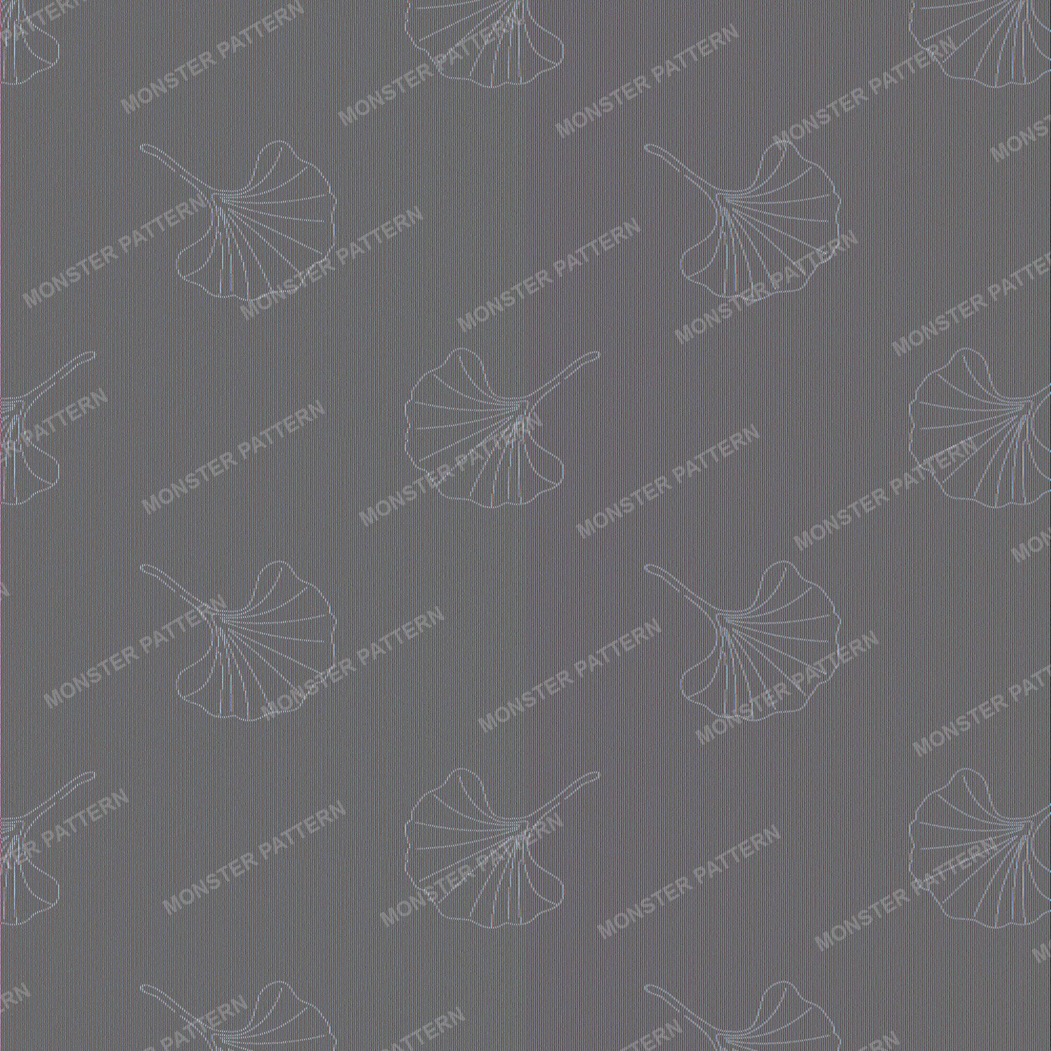 Ginkgo Leaf Repeat Pattern — original textile pattern for botanical licensing