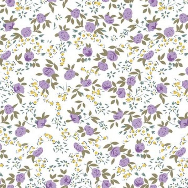 Small Floral Repeat Pattern — original textile pattern for floral licensing