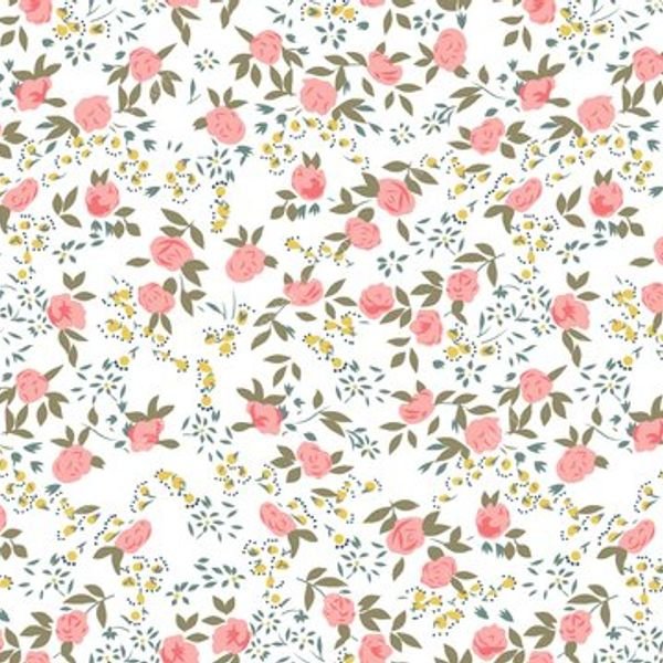 Small Floral Repeat Pattern — original textile pattern for floral licensing