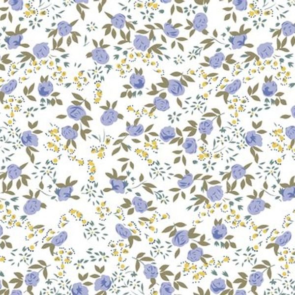 Small Floral Repeat Pattern — original textile pattern for floral licensing