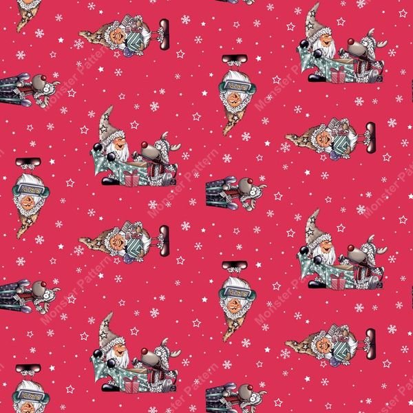 Pink Novelty Pattern — original textile pattern for lifestyle licensing