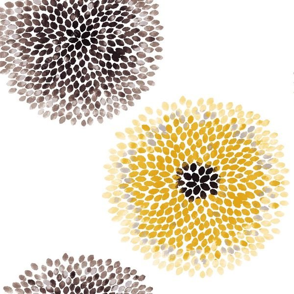 Floral Dots Repeat Pattern — original textile pattern for floral licensing