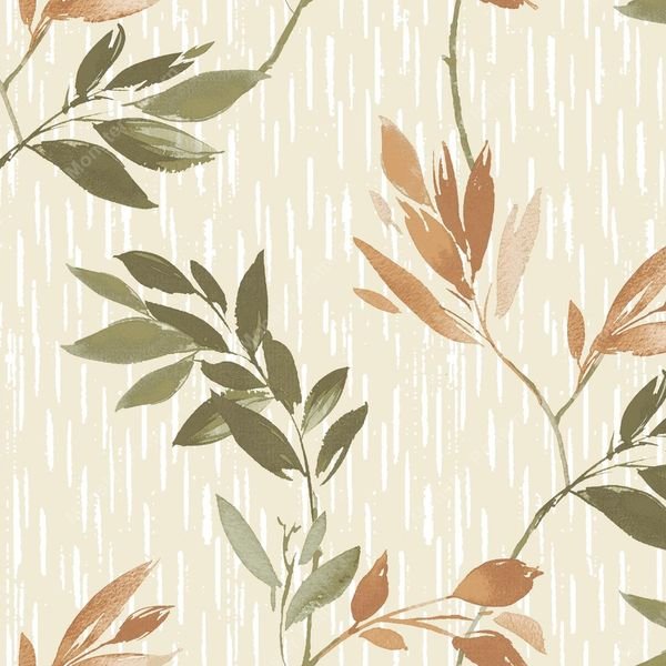 Botanical Vine Pattern — original textile pattern for botanical licensing