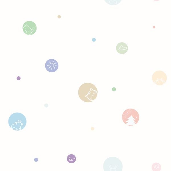 Whimsical Dots Pattern — original textile pattern for lifestyle licensing
