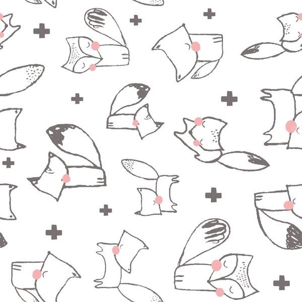 Paper Airplane Pattern — original textile pattern for lifestyle licensing
