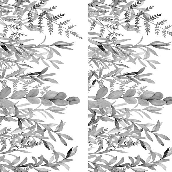 Botanical Leaf Repeat — original textile pattern for botanical licensing