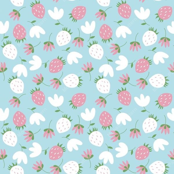 Floral Repeat Pattern — original textile pattern for floral licensing