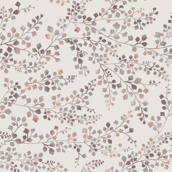Delicate Floral Vine Pattern — original textile pattern for floral licensing