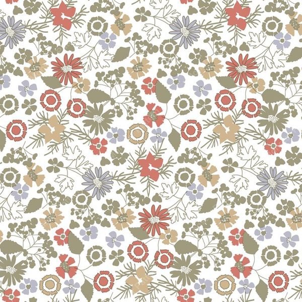 Floral Ditsy Pattern — original textile pattern for floral licensing
