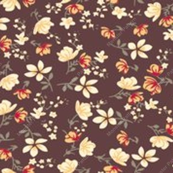 Small Floral Repeat Pattern — original textile pattern for floral licensing
