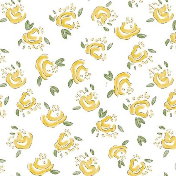 Small Floral Repeat Pattern — original textile pattern for floral licensing