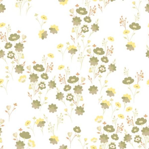Small Floral Repeat Pattern — original textile pattern for floral licensing