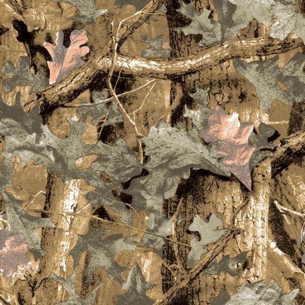 Camouflage Floral Pattern — original textile pattern for botanical licensing
