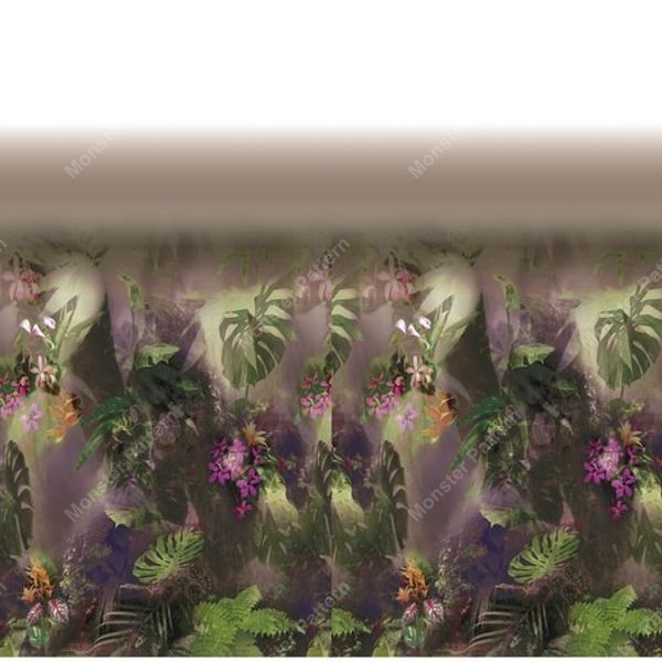 Floral Botanical Repeat — original textile pattern for botanical licensing
