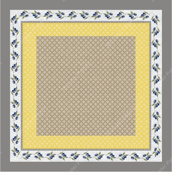 Three Framed Textile Panels — original textile pattern for floral licensing