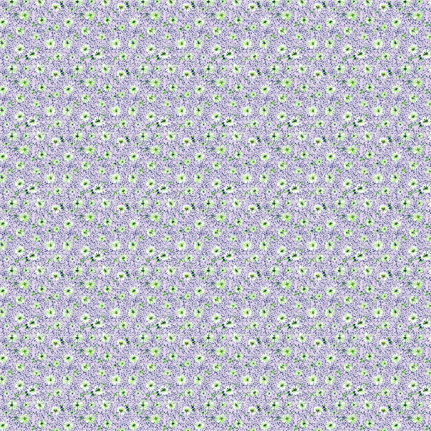 Small Floral Repeat Pattern — original textile pattern for floral licensing