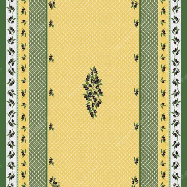 Floral Border Rug Pattern — original textile pattern for floral licensing