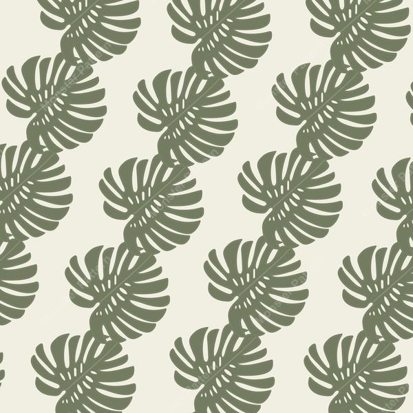 Monstera Leaf Pattern — original textile pattern for botanical licensing