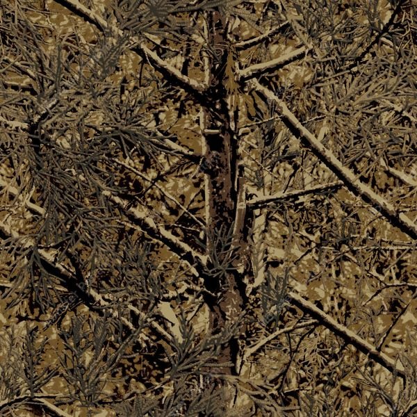 Tree Branch Repeat Pattern — original textile pattern for botanical licensing