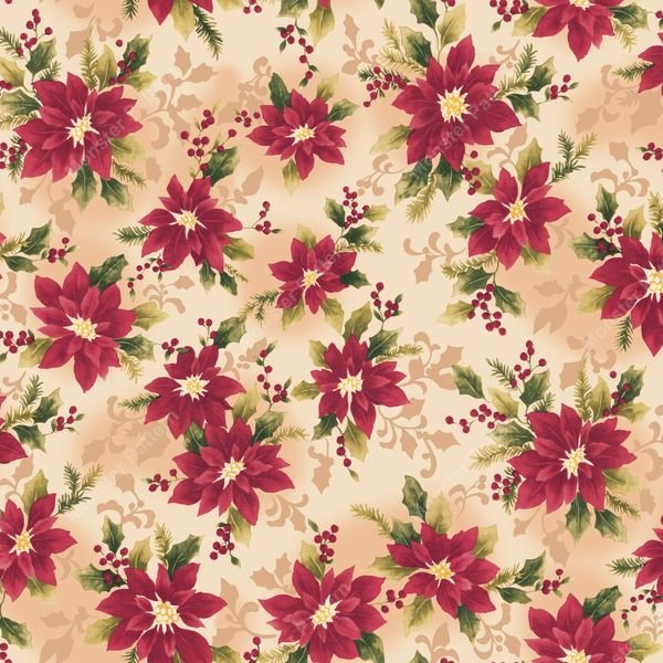 Floral Repeat Pattern — original textile pattern for floral licensing