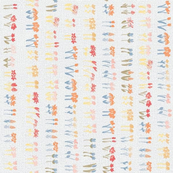 Floral Stripe Pattern — original textile pattern for floral licensing